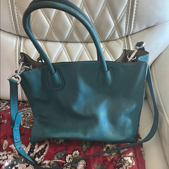 Michael Kors Turquoise Satchel - Picture 4 of 5